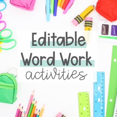 editable-word-work