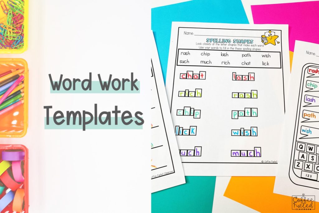 editable-word-work